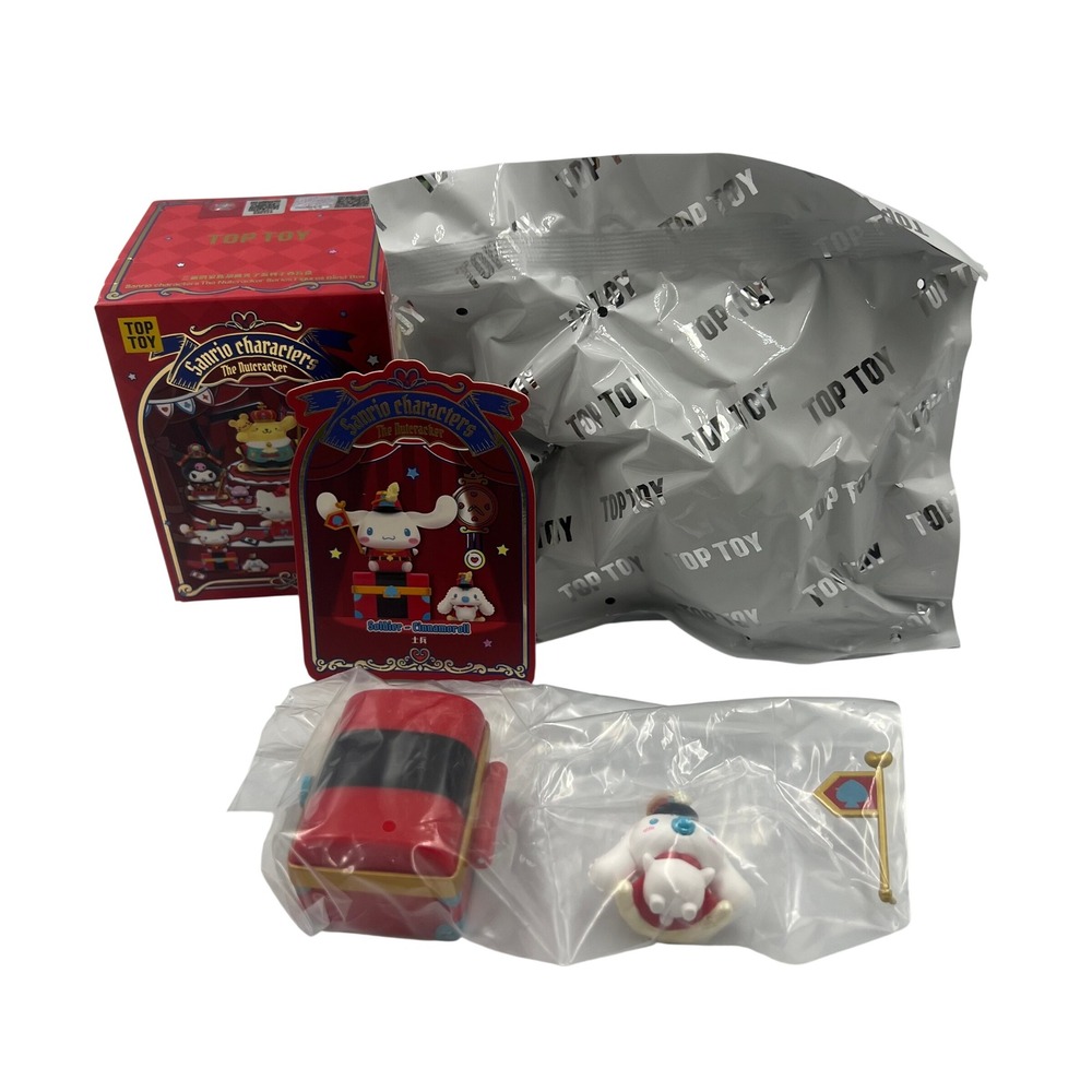 TOP TOY Sanrio Nutcracker Soldier Cinnamoroll Confirmed Figure Blind Box